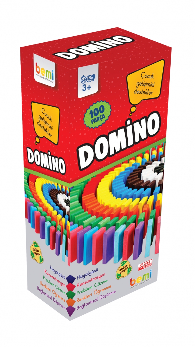 Domino 100 lü Ahşap